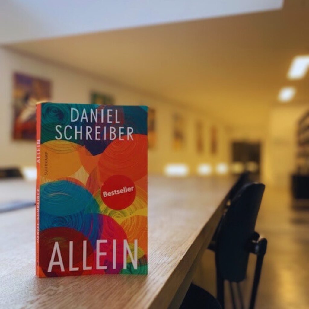 Buchcover von "Allein" von Daniel Schreiber. .