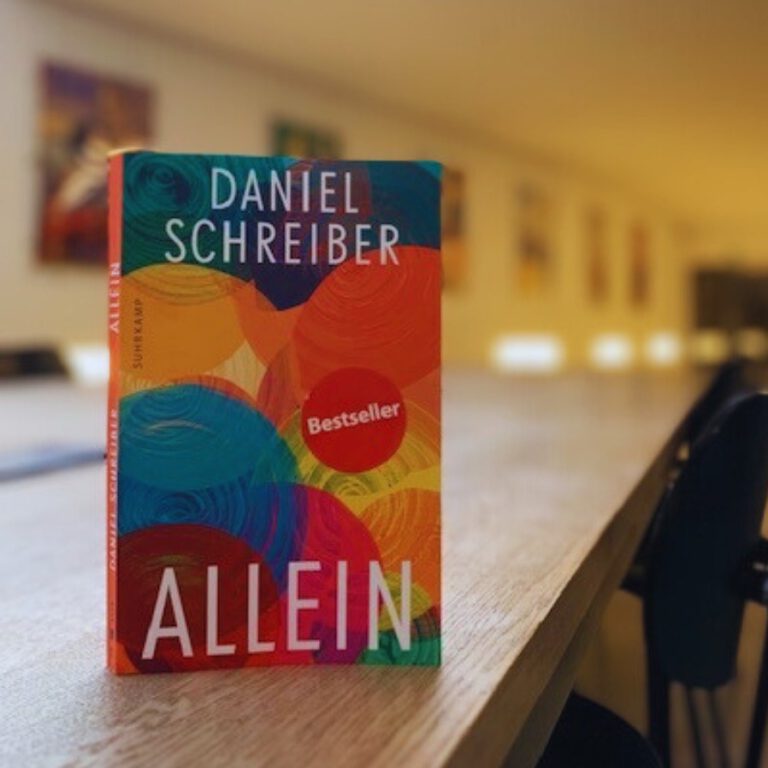 Buchcover von "Allein" von Daniel Schreiber. .