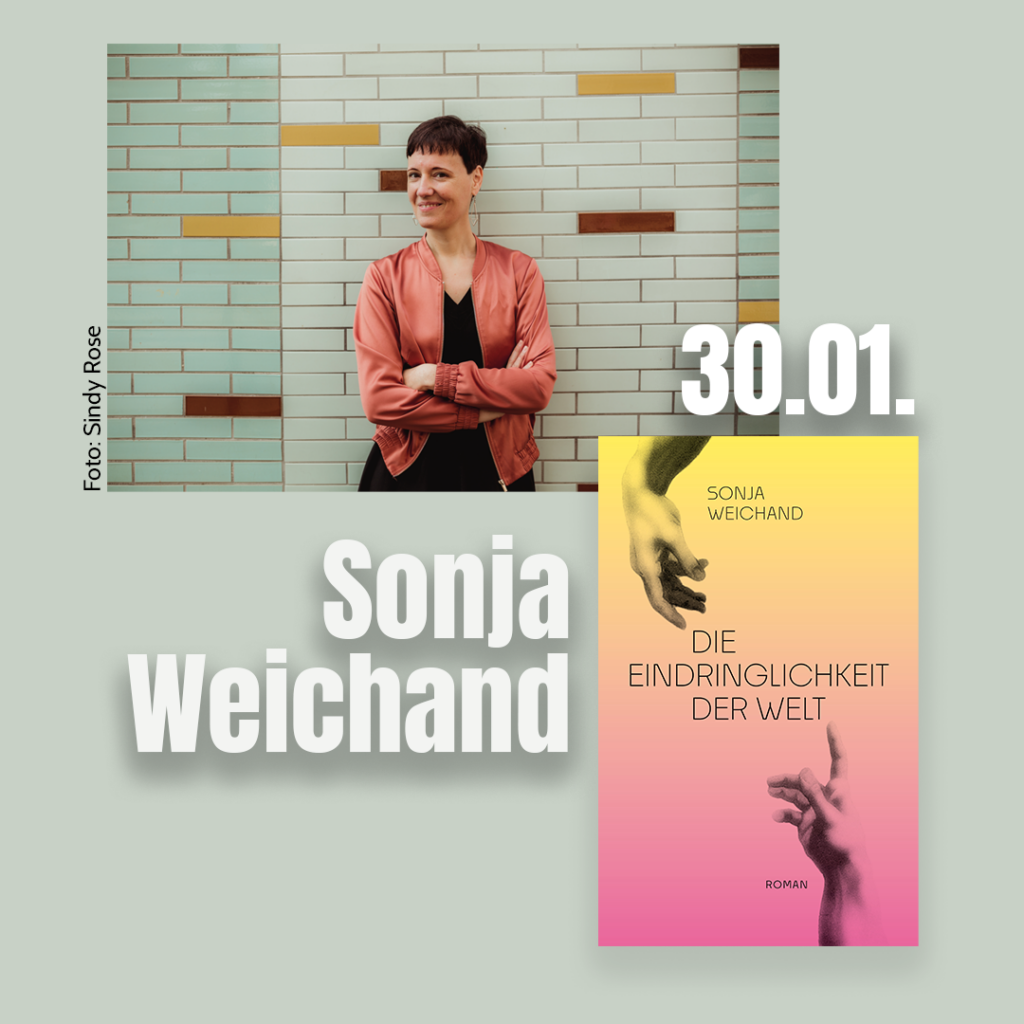Portrait Sonja Weichand, "Sonja Weichand" "30.01." Buchcover