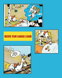 Bildzitat aus "Lucky Luke"