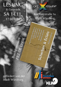 Plakat zur deutsch-französischen Lesung